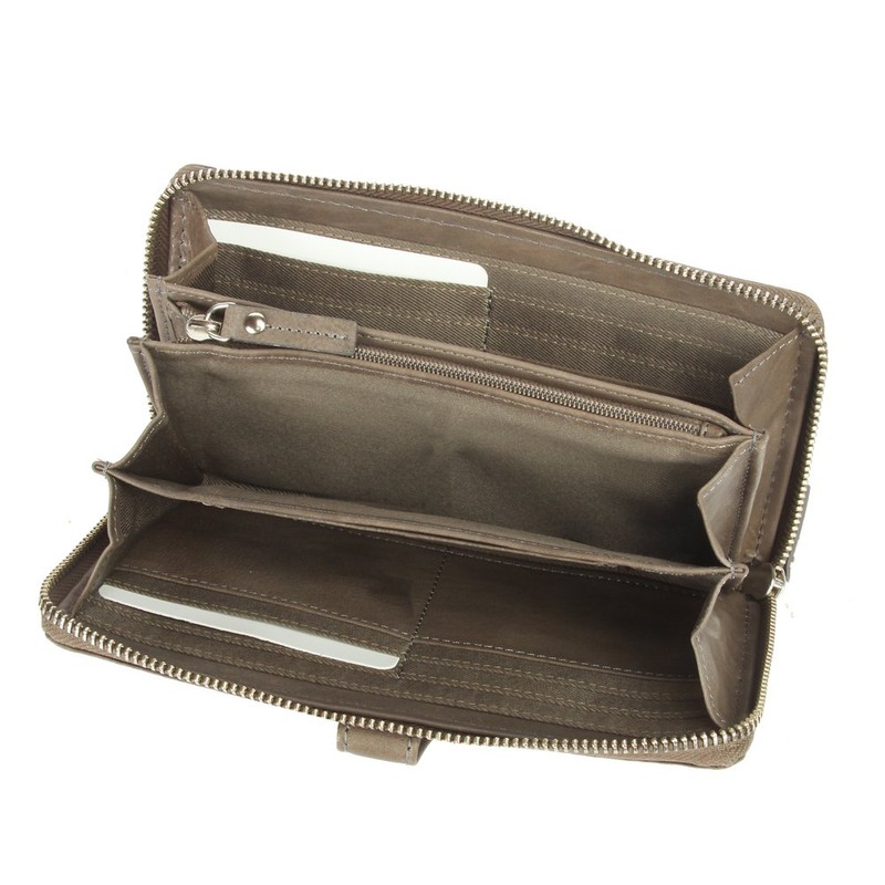 Maitre Lemberg Dietrun Long Wallet Grey, gray, Classic