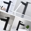 Fine jade2 Cold Water Tap Black for Guest Toilet Washbasin