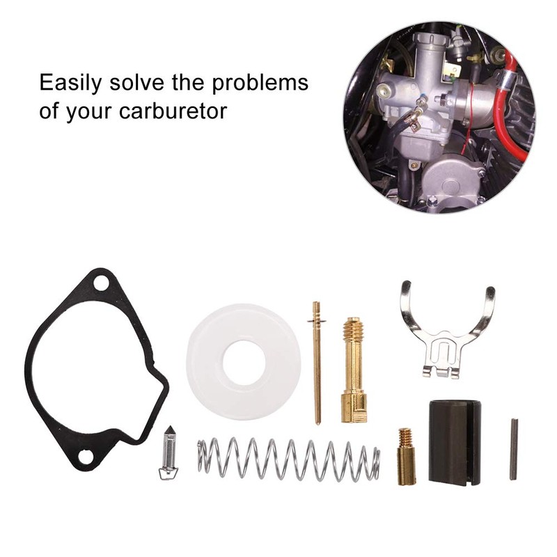 Terisass Carburettor Repair Kit for 2-Stroke 43CC 47CC 49CC Mini