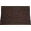 Genérico Tapete Liso 90 X 60 Cm Atrapa Polvo (Brown,