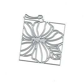 1 Pcs Hibiscus Flower Frame Cutting Dies,DIY Scrapbooking Artist Metal Cutting Dies Stencils For Scrapbooking Embossing Decorative Crafts Supplies DIY Paper Cards Making New 2019
