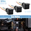 sourcing map 3 pieces DC 48V 40A SPDT car relay