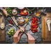 TMK ArtDeko, Universal Glass Chopping Board - Kitchen Board 30