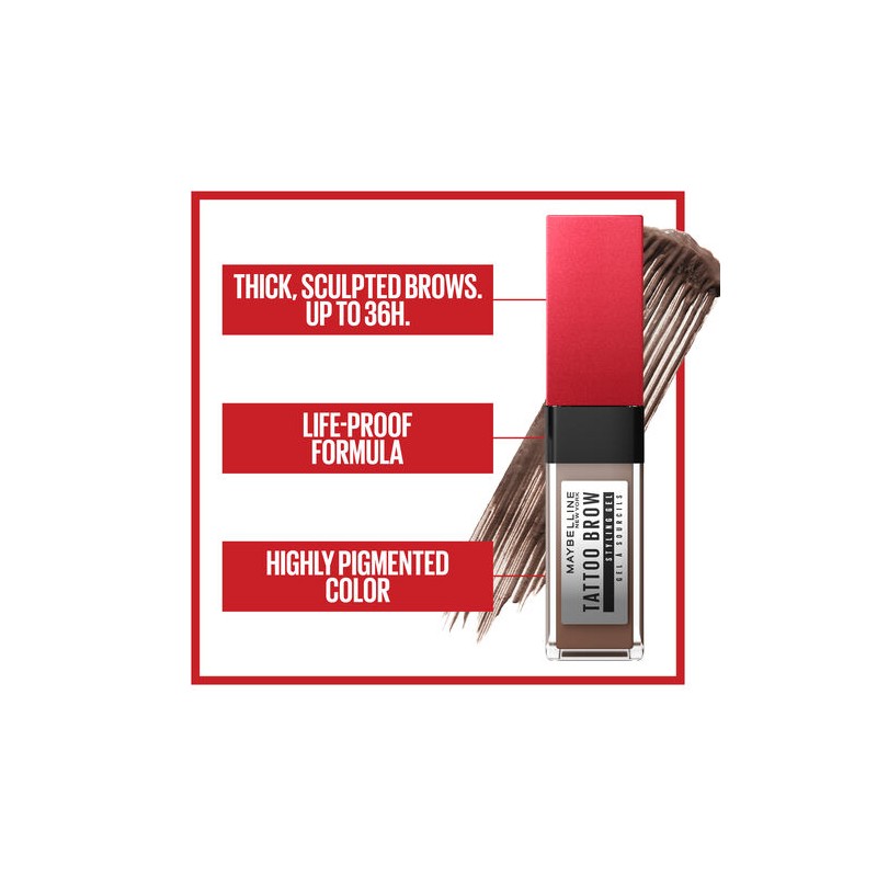 Maybelline Tattoo Brow 3 Day Styling Gel Soft Brown