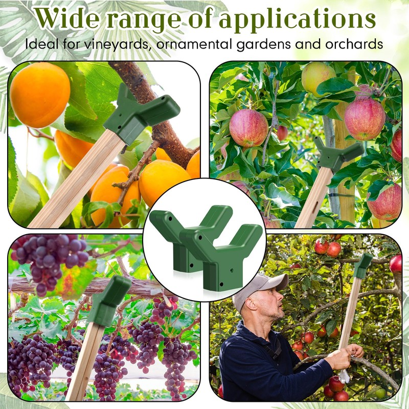 Yungyan 8 Pcs Tree Support, Plastic Fruit Tree Branch Support
