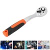 Ratchet Wrench 72T High Accuracy CW CCW 1/4 Bent Handle