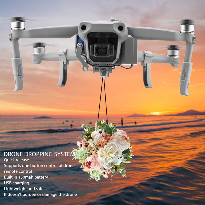 Drone Payload Drop Device Clip Delivery Transport Drone Dropping System