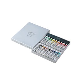 Kusakab NAQ6-18 Acrylic Paint Akira Set of 18 Colors 0.7 fl oz (20 ml) (No. 6)