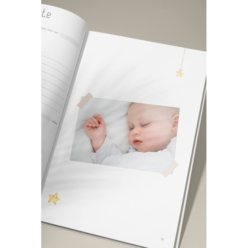 Baby Diary for Newborns My Baby Album Lino Das bin