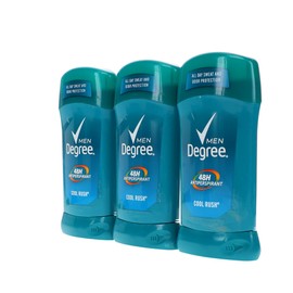 Degree Deodorant 2.7 Ounce Mens Cool Rush (3 Pack) (Packaging may vary)
