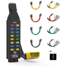 AUTOOL OBD2 Breakout Box OBDII Protocol Detector Car 16-Pin CAN Power/Ground Detector
