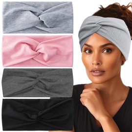 Aililong Elastic Hair Bands Girls, Children's Headbands Thin Summer Non-Slip Training Yoga Headband Women Girls