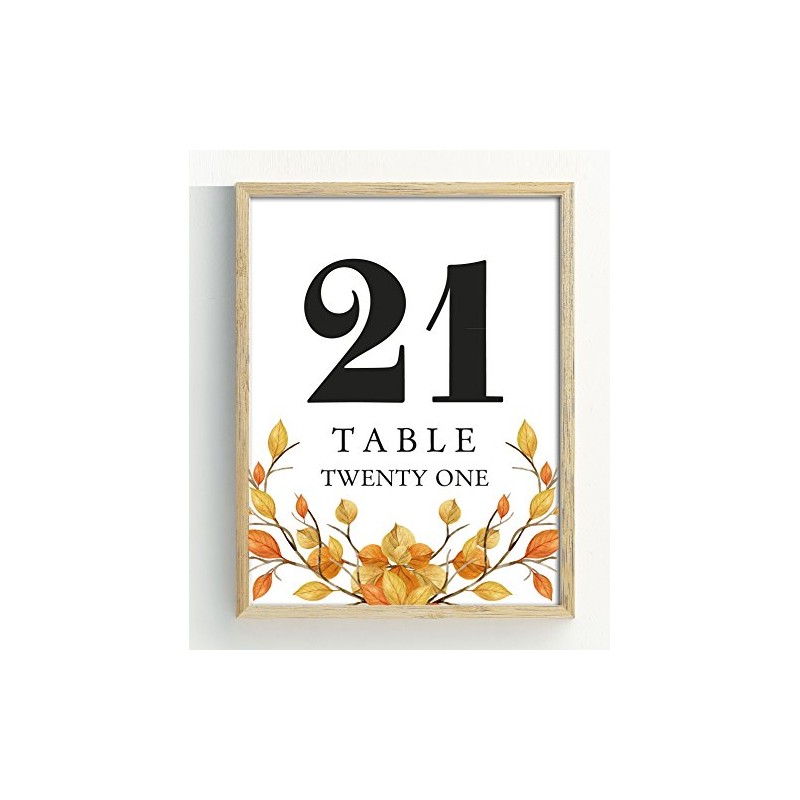Darling Souvenir, otoño Tema 1 - 12 Tarjetas números Descenso