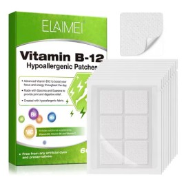 Parches Liberacion Lenta Vitamina B-12 Ayuda Sistema Inmune