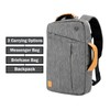 BPC Convertible Messenger Backpack for 11-Inch Laptops – Multi-Functional Travel
