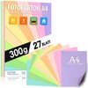 Colourful Paper Pastel Photo Card DIN A4 - 300 g