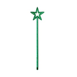 MYUBWTF Light Blue 13 Inches Star Wand Elf baton, Angel Star Magic Wand, Silver Fairy Princess Plating, Silver Stars Stick for Girl's Princess Costume Girl's elf costume