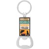 GRUSS & CO Bottle Opener "Grillen, Chillen, Bierchen Killen", multicoloured,