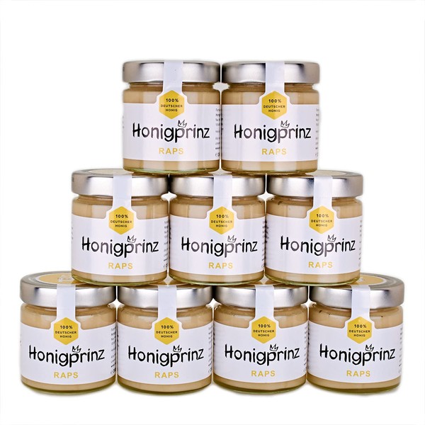 Honigprinz Family Beekeeping Honey 100% German Flower Honey [9 x