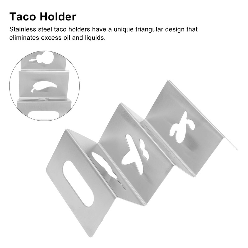 Taco Holder Rapid Heating Fill and Serve Tacos with Ease