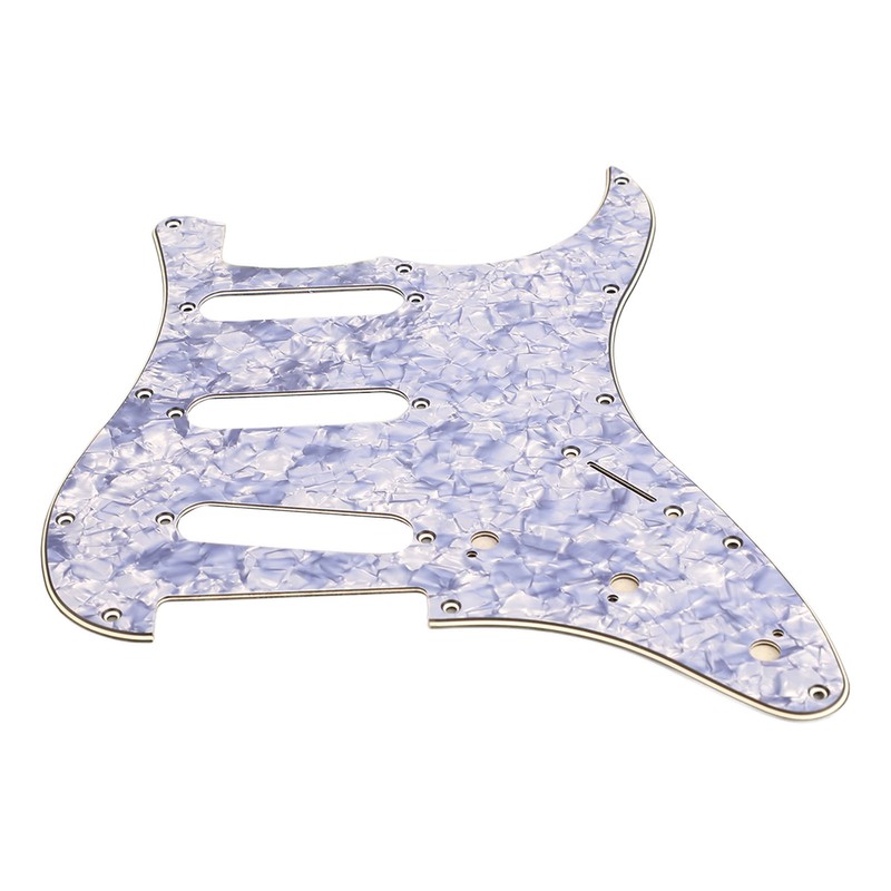 Guitar Pickguard Replacement Aluminum Foil Shielding PVC Scratch Protection Guitar