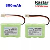 For Vtech 2 x 2/3AA 3.6V 800mAh Ni-MH Battery for