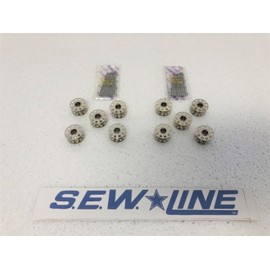 SEWLINE  20 NEEDLES  &  10  BOBBINS FOR SLP-106 & 146  INDUSTRIAL SEWING MACHINE