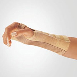bort 103360 Skin Arm and Wrist Splint for Support of the Wrist Right or Left, Small, Beige