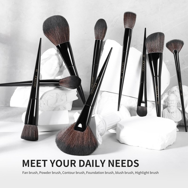 Docolor Makeup Brushes 30 Pieces Professional Makeup Brush Set Premium
