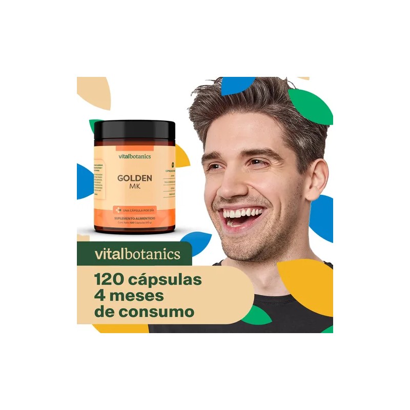 Golden Milk Suplemento Leche Dorada 120 Caps Vitalbotanics
