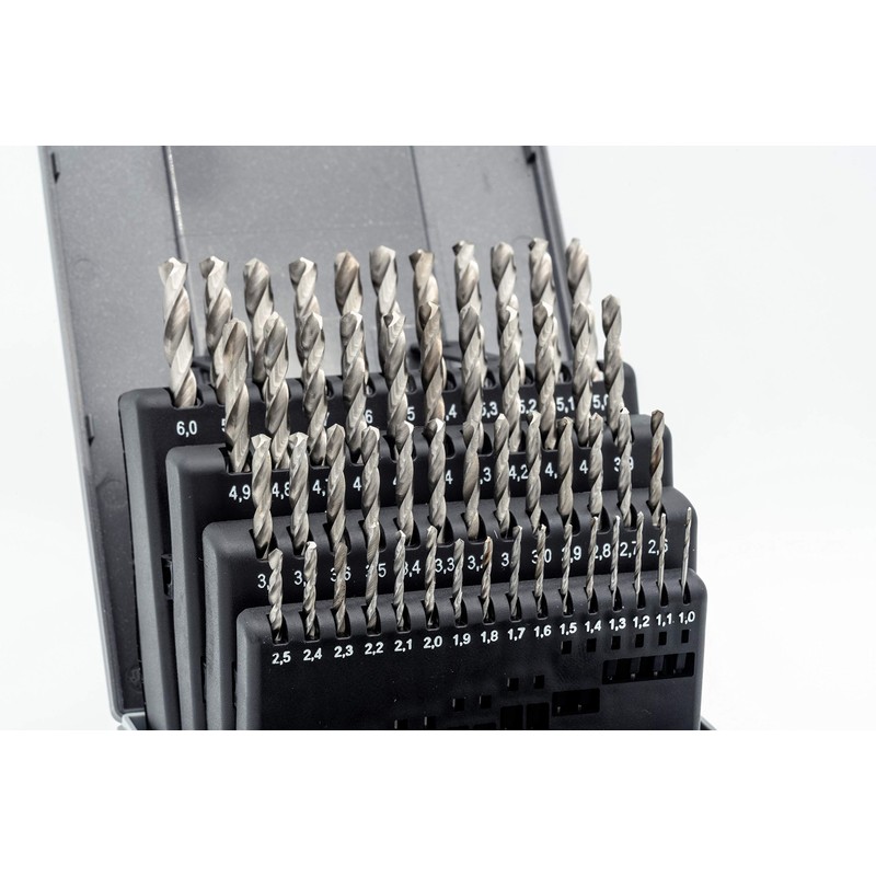 BaerCoil BAER Twist Drill Bit Set, (0.1 mm Rending) 1-6