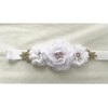 HOSINSECT Rhinestone Maternity Sash Belt for Baby Shower Flowers sash,