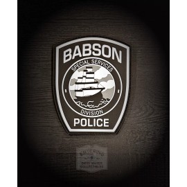 Babson College PD Special Services Unit PVC Hook And Loop patch