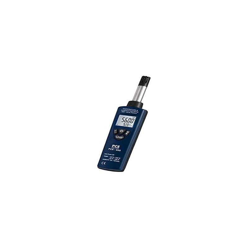 PCE Instruments PCE-555 Luftfeuchtemessgerät (Hygrometer) 0% rF 100% rF