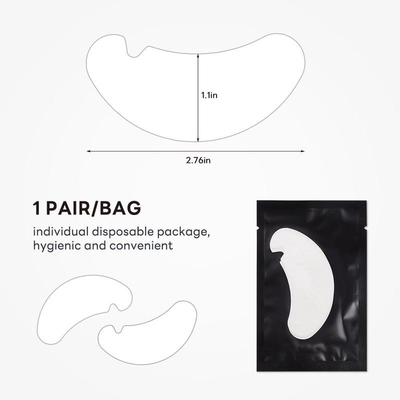 Lunamoon Eye Pads for Eyelash Extension Eyelash Pads U Pads