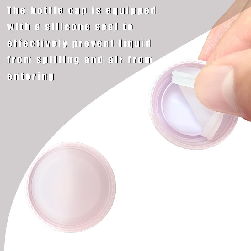 10 Pcs Travel Containers - Makeup Travel Containers(10ml) Convenient Jars