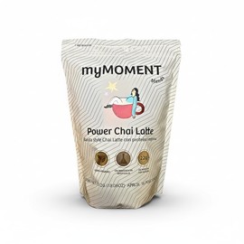 My Moment Blends | Proteína en polvo vegana sabor Chai latte | 22 g de proteína por porción | 512 g | 16 porciones