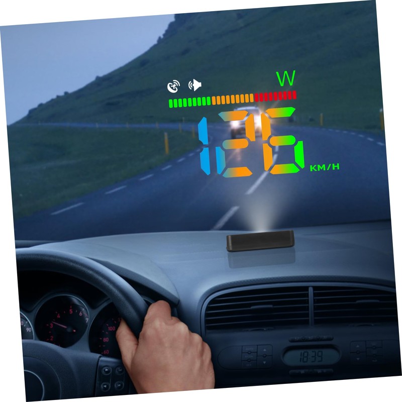 COHEALI Car Display Speedometer Real Projection Digital for Cars Built