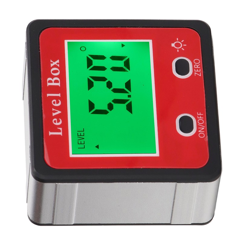 Digital Level Box LCD Display Angle Finder High Accuracy Inclinometer