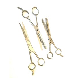 MD Professional GERMAN STAINLESS DOG PET Grooming Shears Scissors EXCELLENT 6.5"