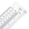 Ultra Precision Marking Ruler Stainless Steel Woodworking Scribing Ruler Gauging