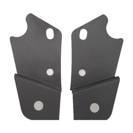 1 Pair A Pillar LED Light Brackets Black Powder Coating Side Pillar Mount Bracket Replacement For Ford Bronco 2 4 Doors