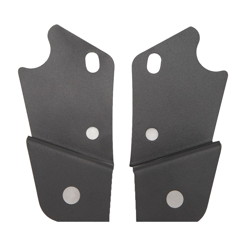 1 Pair A Pillar LED Light Brackets Black Powder Coating