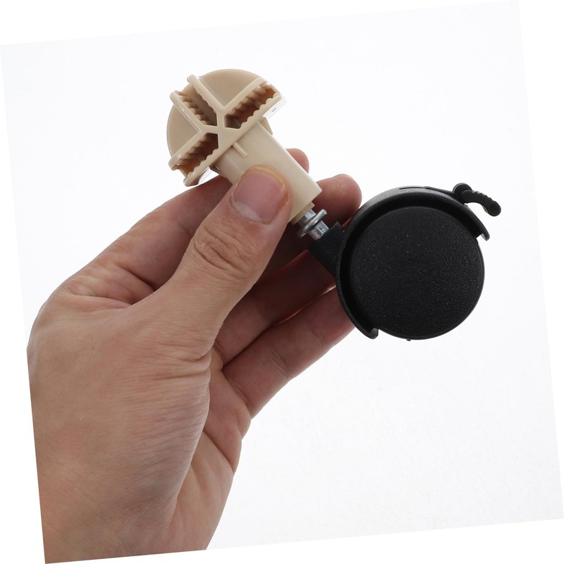 SUPVOX Flexible Pet Crate Casters 4pcs Cat Cage Rollers for