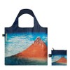 LOQI Low Key Eco Bag, Hokusai, Red Fuji, Recycled, Foldable, Stylish