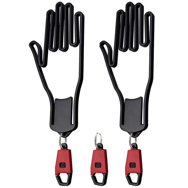 Athvcht Golf Glove Hanger 2-Piece Set Glove Hanger Caddy Bag