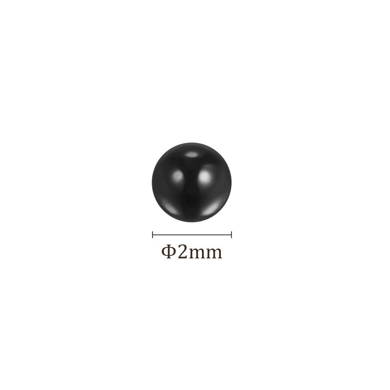 Kozelo Ceramic Precision Balls, 2 mm, Silicon Nitride for Storage