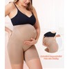 LANCS Seamless Maternity Shapewear High Waist Maternity Shorts Pregnancy Underwear