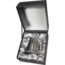 Wentworth Pewter - Plain Pewter Quarter Pint Baby Mug, Baby Gift, Keepsake