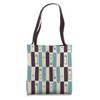 Mid-Century Modern Inspired Abstract Geometric Array Tote Bag